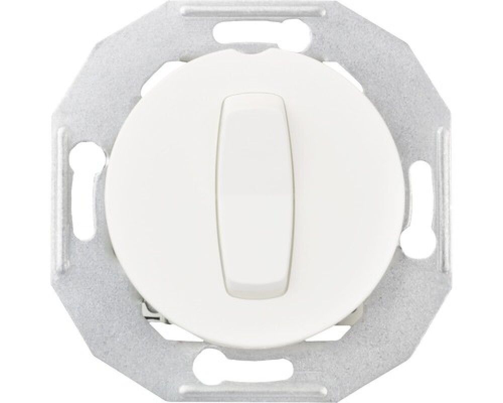 STRØMBRYTER SCHNEIDER ELECTRIC WDE011031 RENOVA KORS HVIT