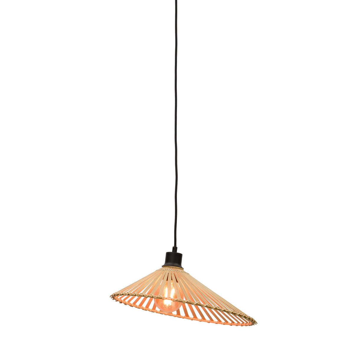 GOOD&MOJO hanglamp Bromo - bruin - Ø40cm