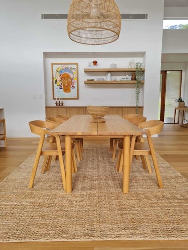 Amare Natural Braided Jute Rug