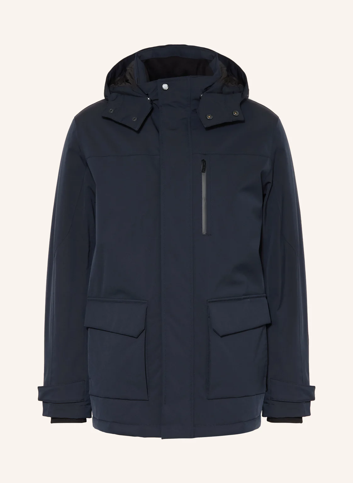 bugatti Parka mit abnehmbarer Kapuze
