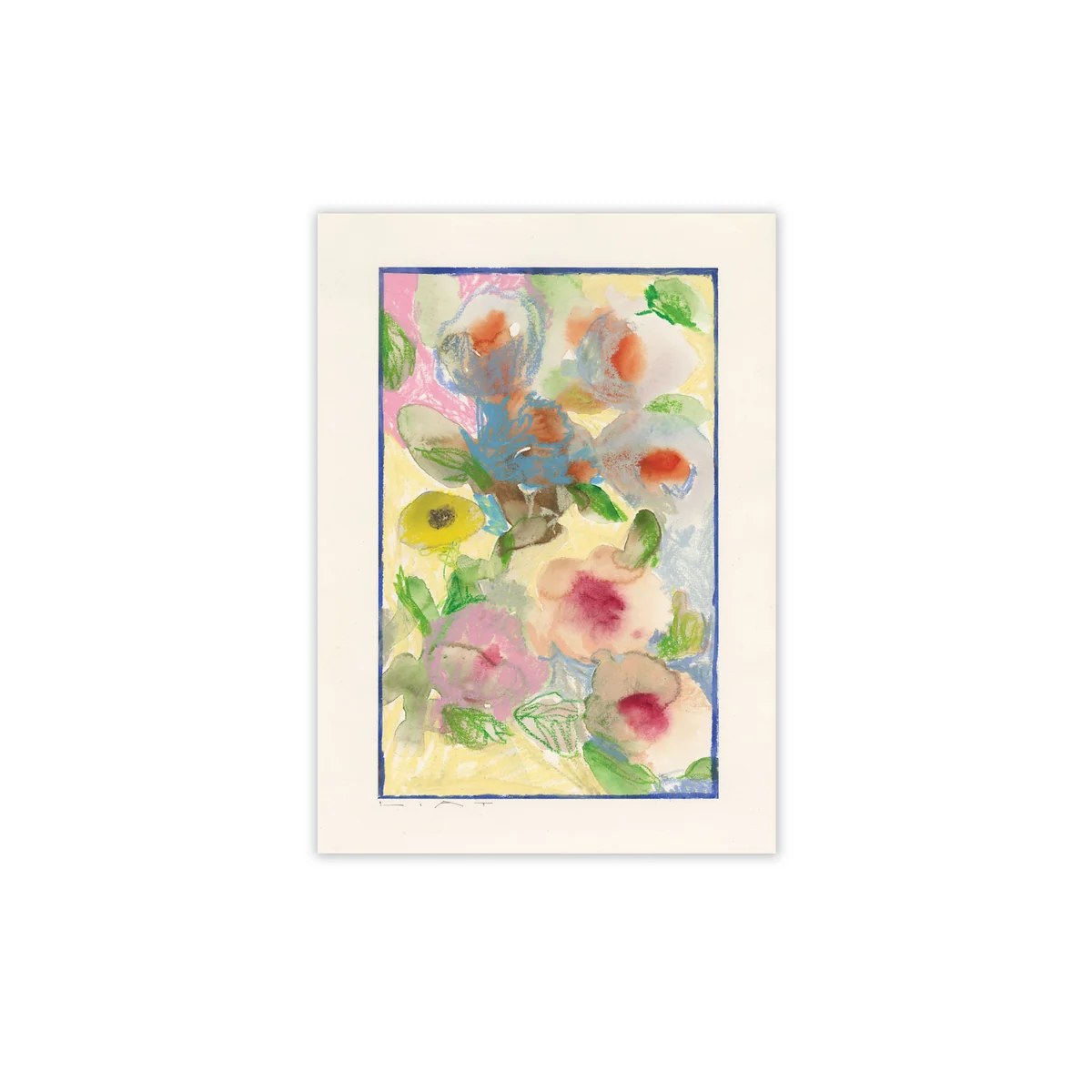 Paper Collective - Flower Window Poster