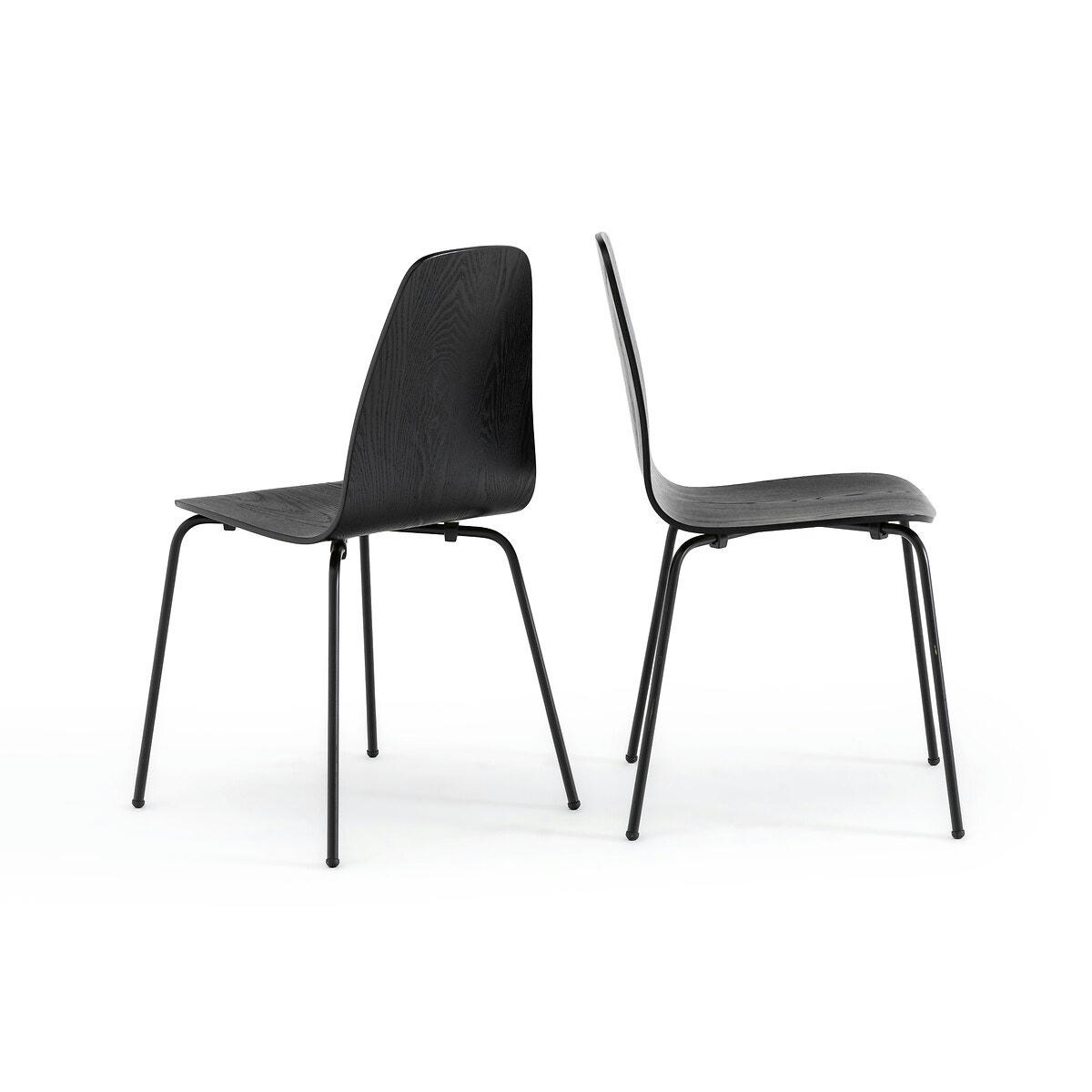 Lot de 2 chaises vintage, Biface