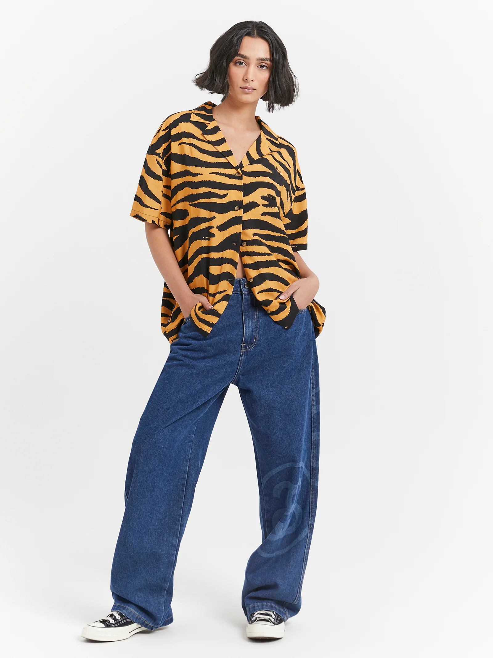 Zebra Oversized Shirt