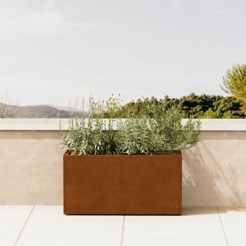 Hochbeet Corten Steel