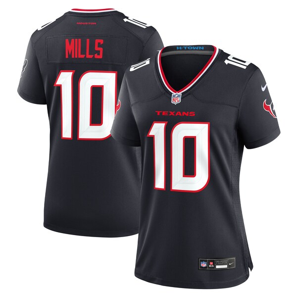 Davis Mills Houston Texans Nike Women's Team Game Jersey -  Navy