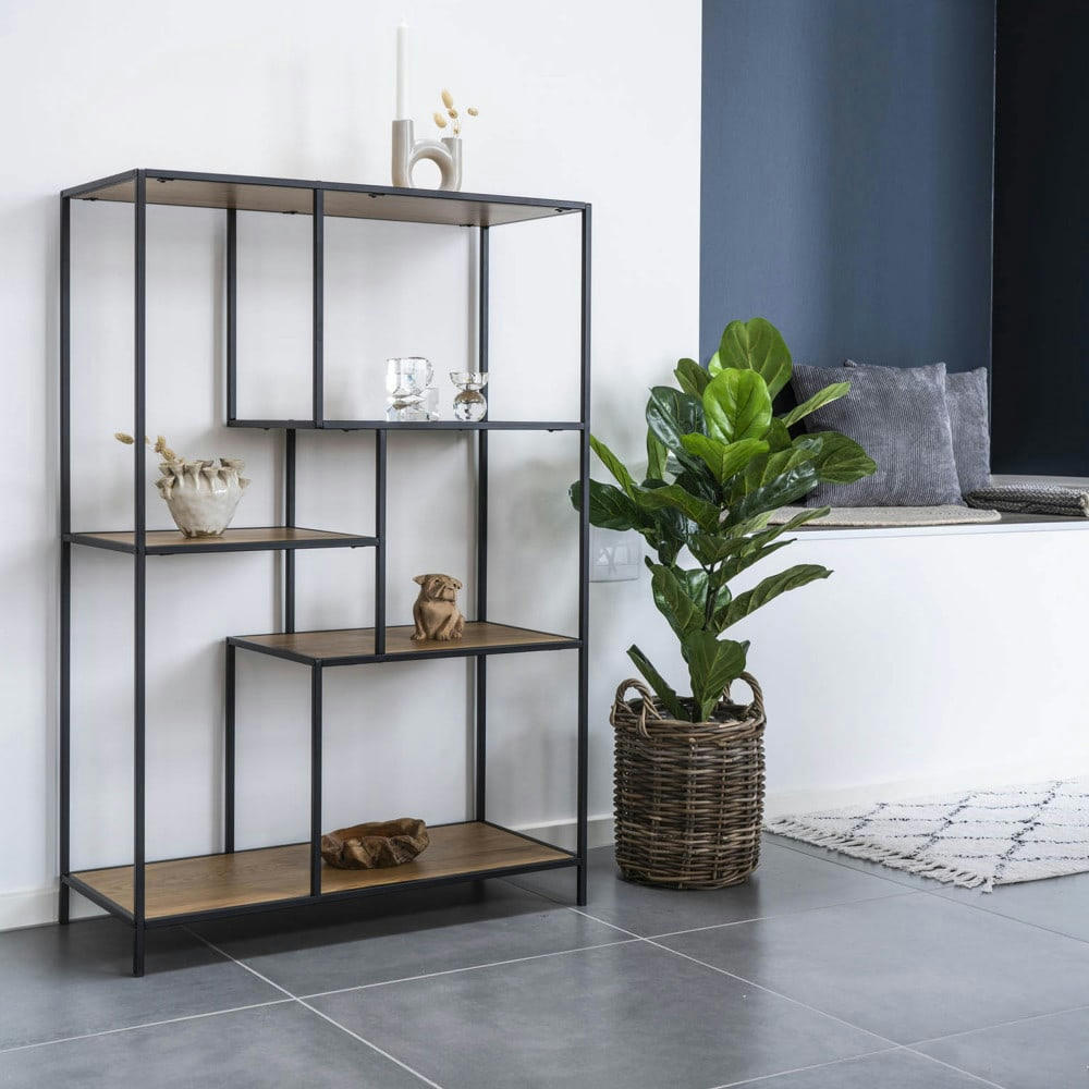 VITA - Etagère en bois et métal 80x120cm