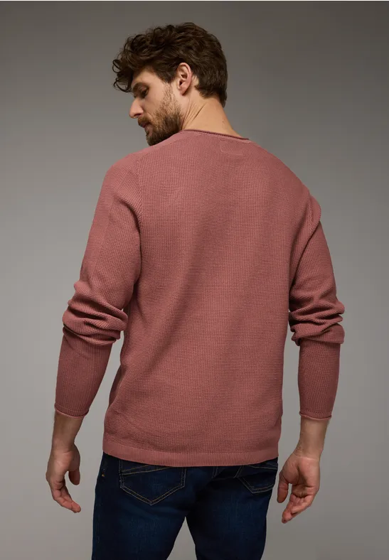 Pullover mit feiner Struktur