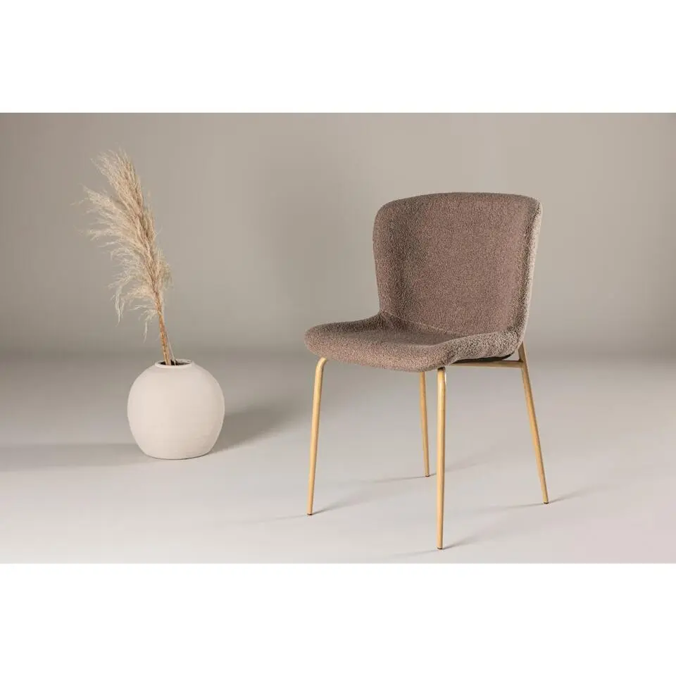 Svea - Miko eetkamerstoel - teddy - bruin