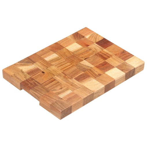 NNEVL Chopping Board 40x30x3.8 cm Solid Acacia Wood