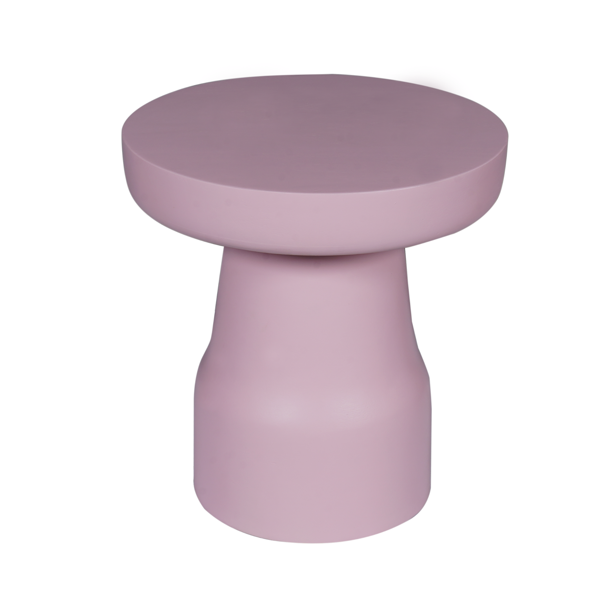 Starfurn bijzettafel Drum - roze - 40x40x42cm
