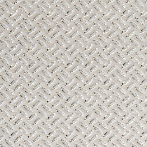 Strukturblech, BxL: 200 x 500 mm, Aluminium, silberfarben
