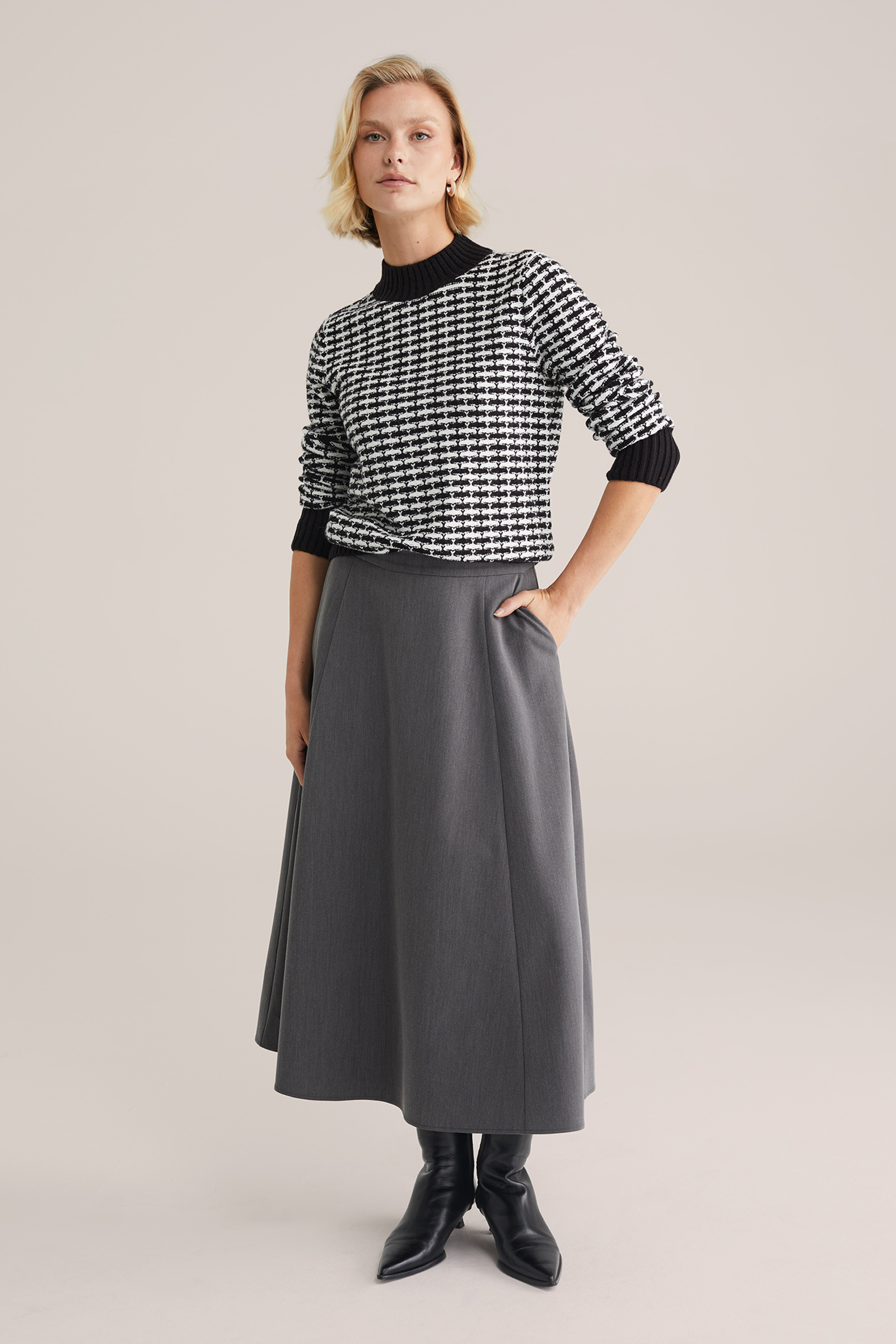 Dames trui met print