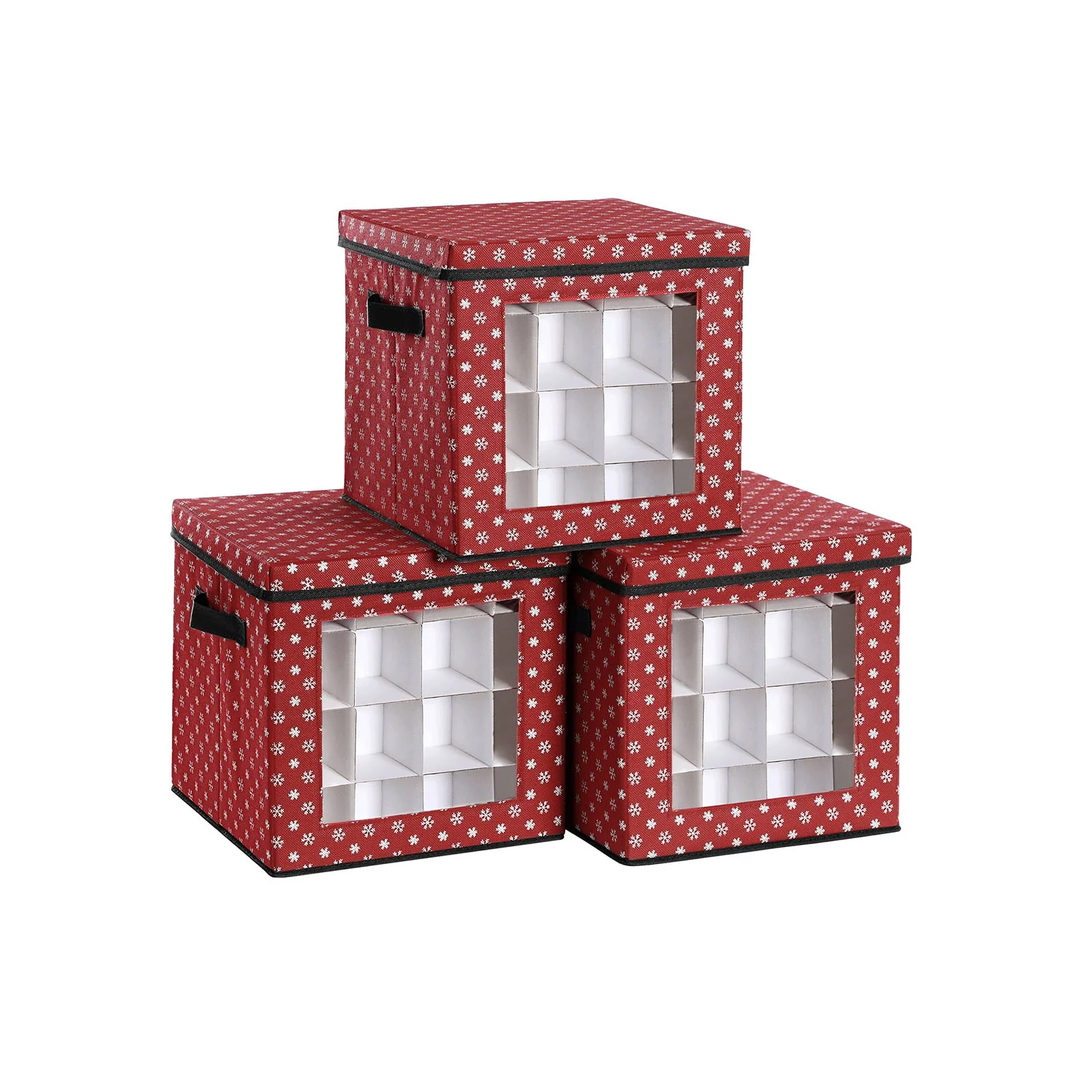 3 boîtes de rangement pour Noël