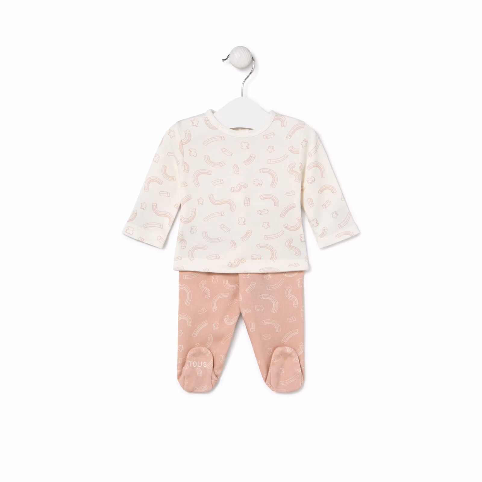 Conjunto de bebé de recién nacido Arc rosa