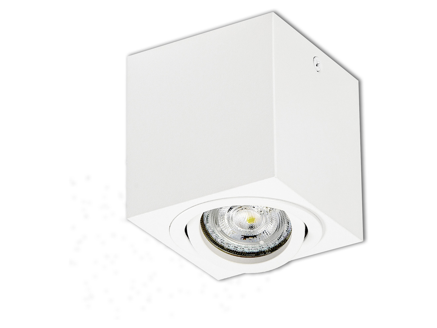 Lampa natynkowa Surface aluminiowa biała