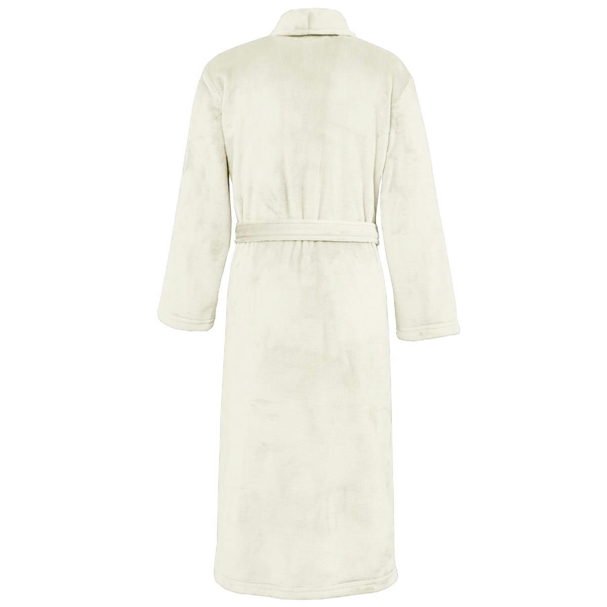KOMO - Peignoir polaire chaud & doux Neige L