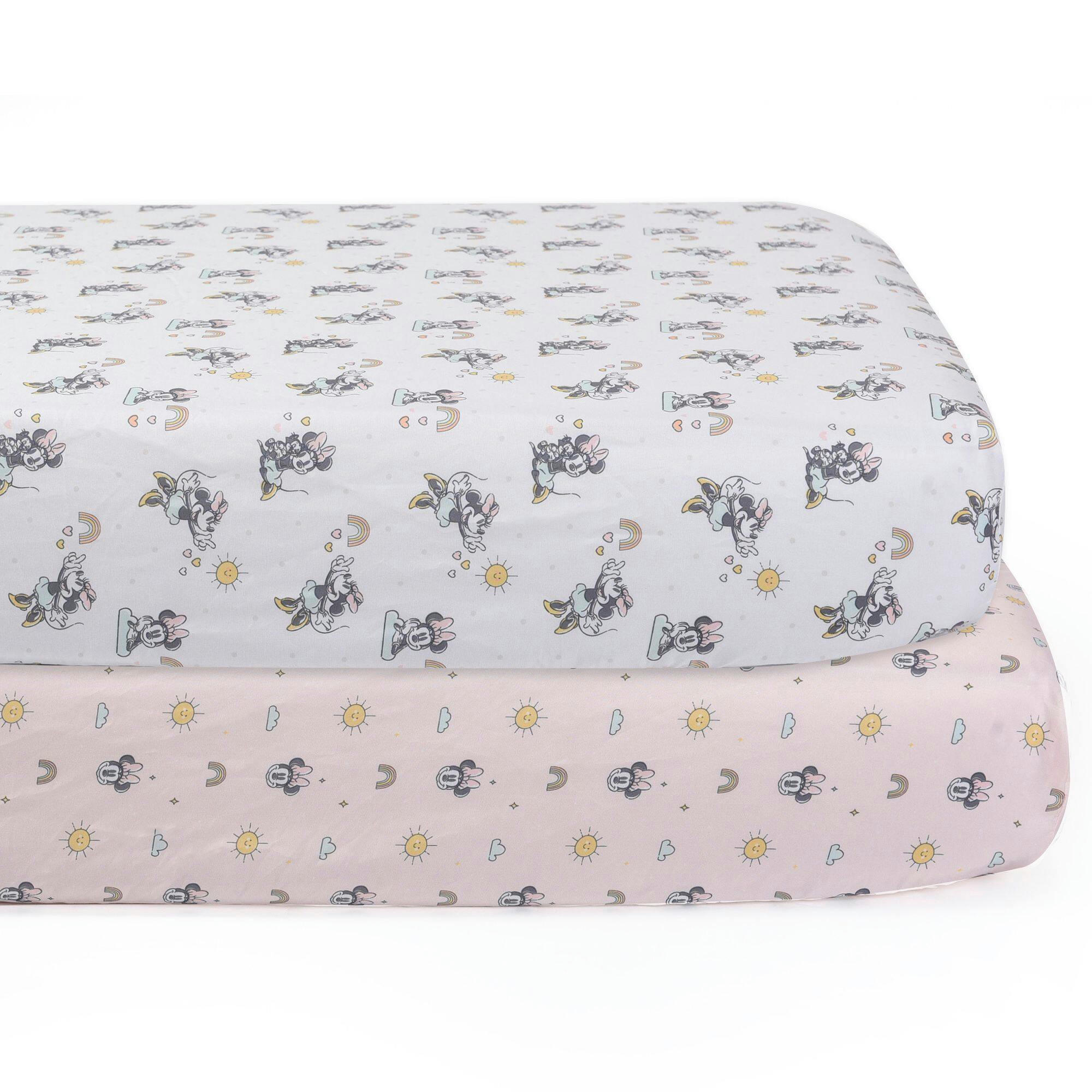 Nemcor Disney Nursery Bundle, Minnie Mouse Daydream, 5-pc