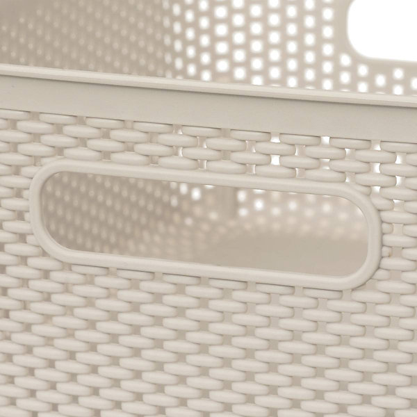 Panier en crochet Crochy 4L lin - Beige lin- 5five