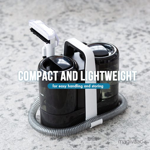 600W Spot Cleaner and Stain Remover Vacuum with Clear and Dirty Water Tanks