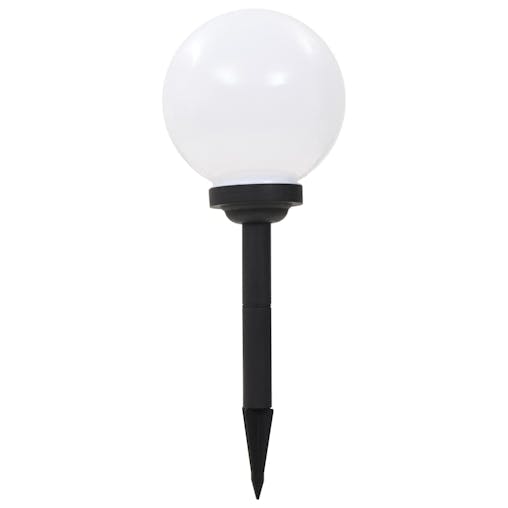 NNEVL Outdoor Solar Lamps 3 pcs LED Spherical 20 cm RGB