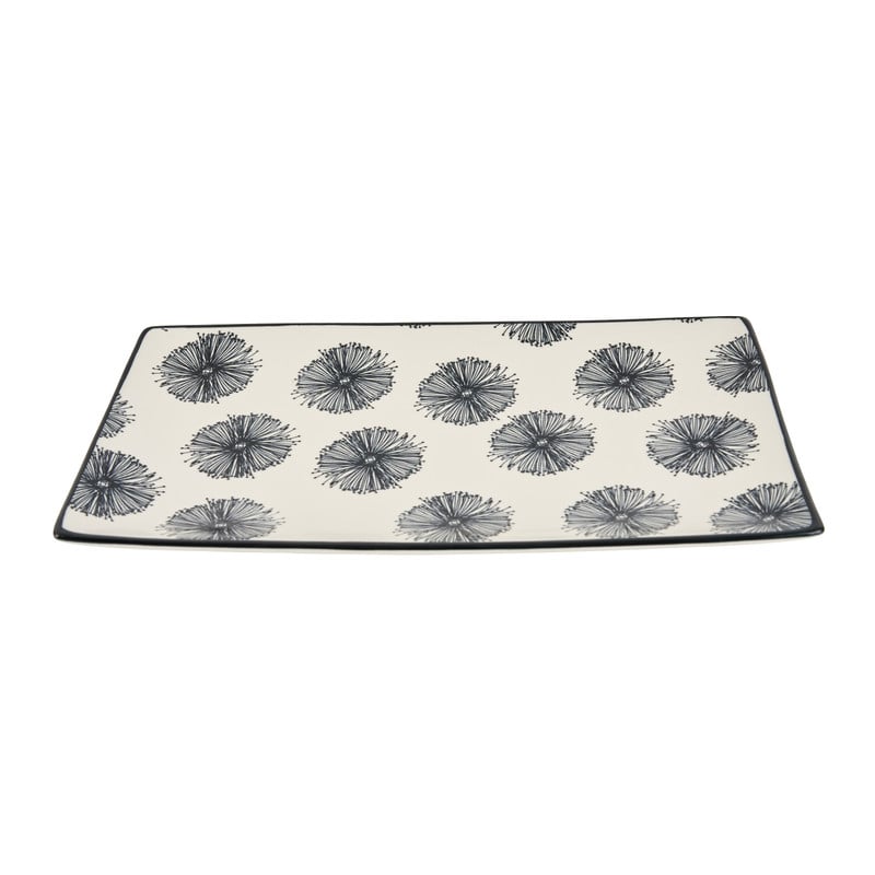 Tapas bord Sevilla - bloemen - 28x15.5 cm