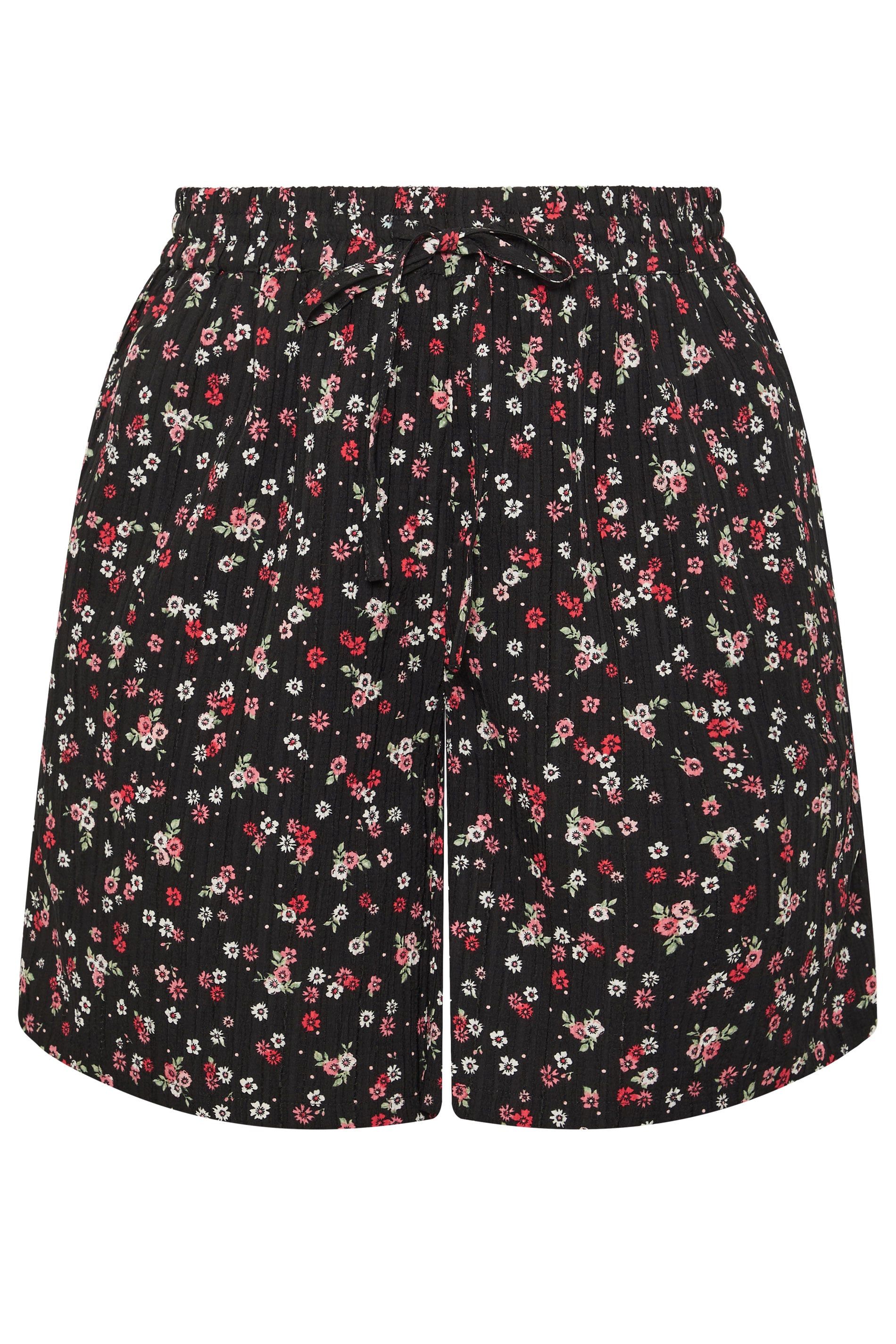 Yours Ditsy Floral Shorts