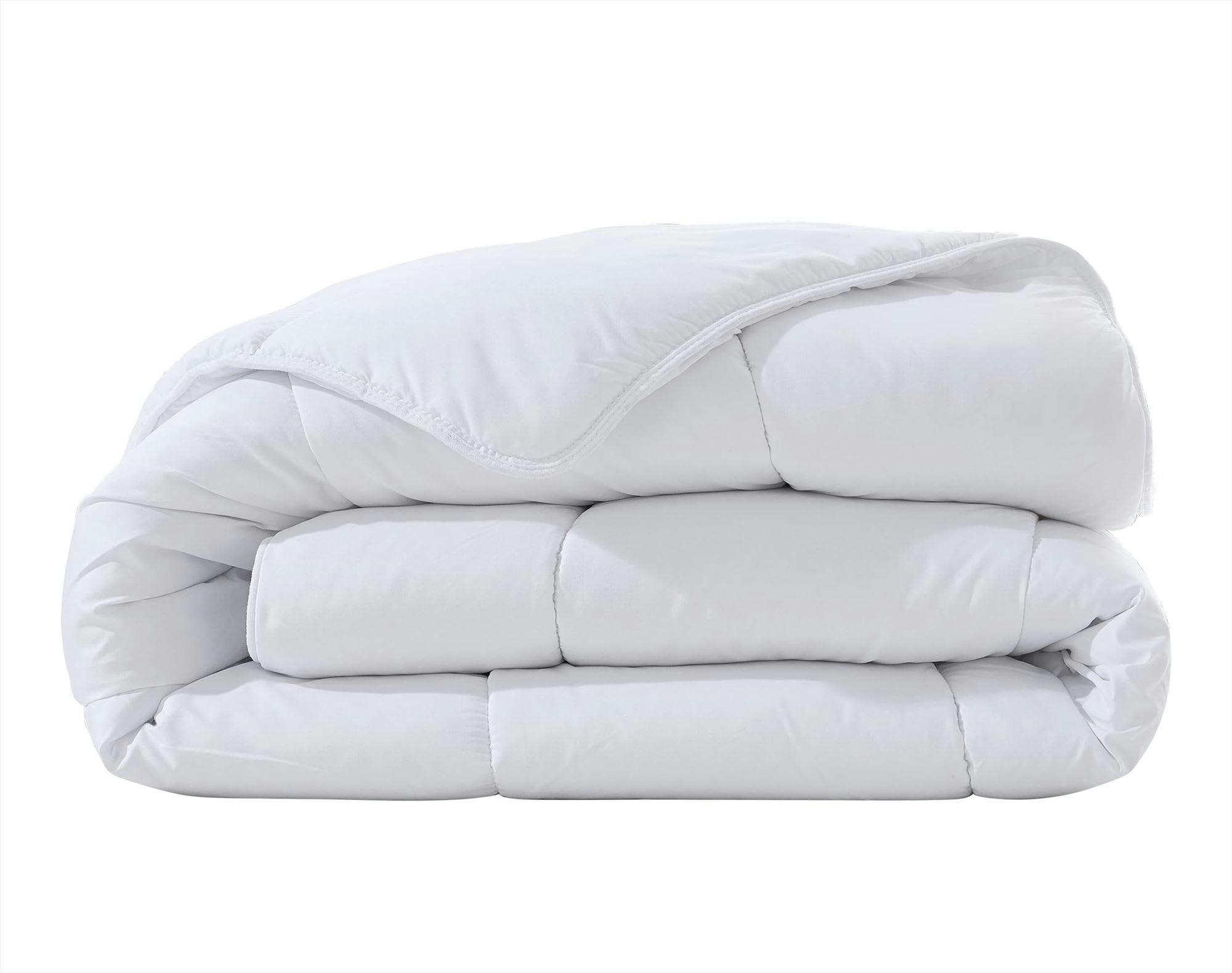 FLANELLE DF - Couette très chaude 200x200 blanc en coton