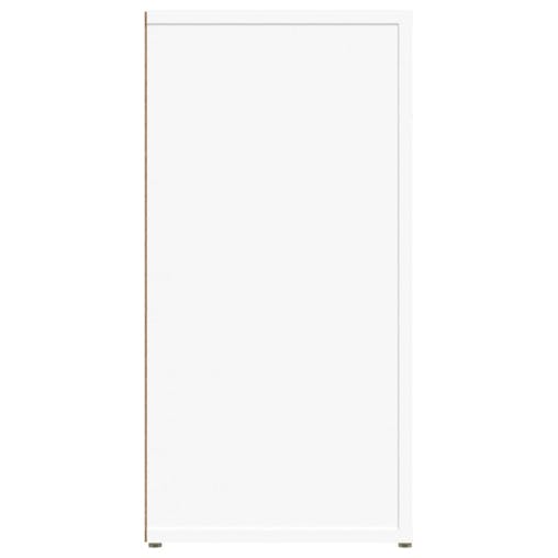 NNEVL Sideboard White 100x30x59.5 cm Engineered Wood