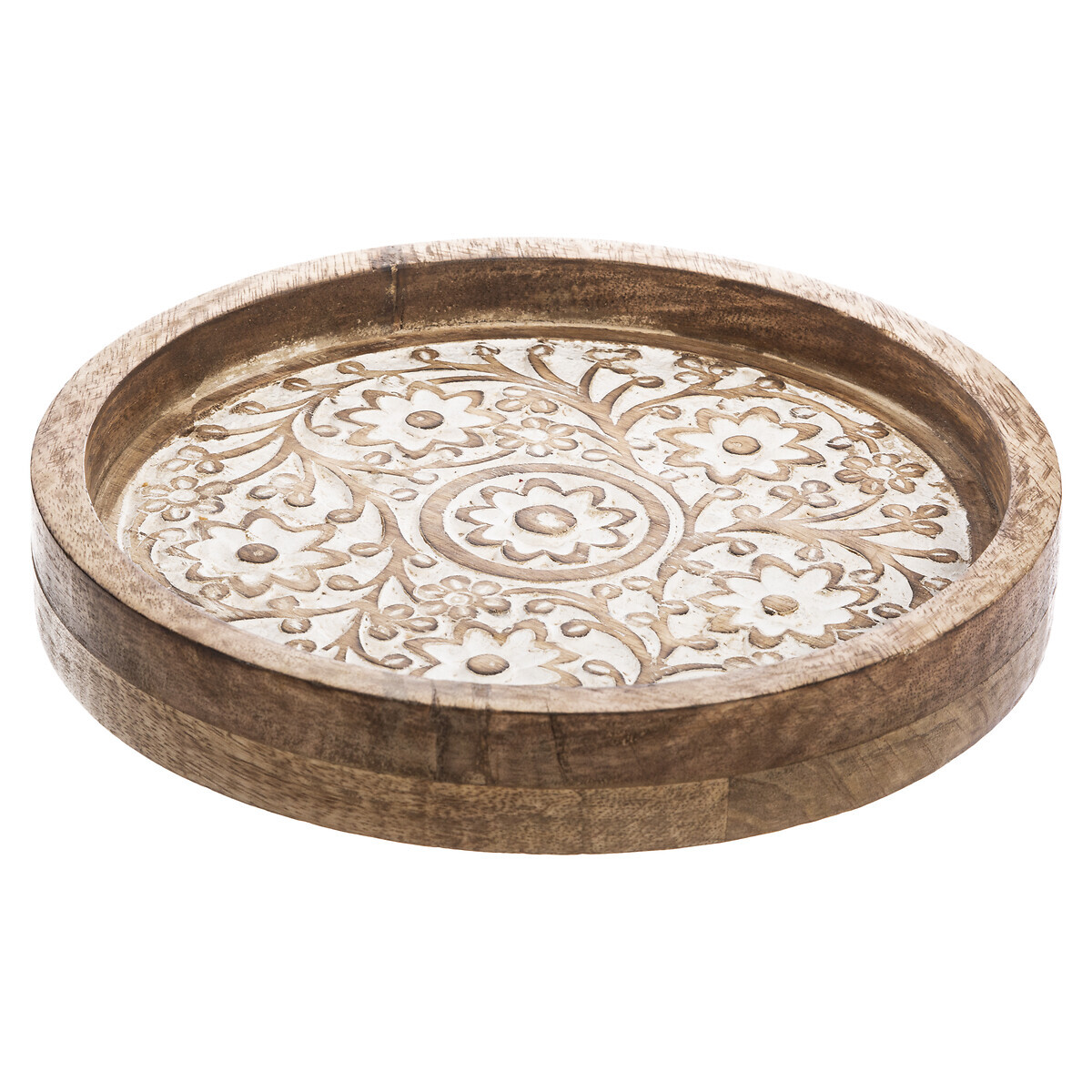 Set of 2 trays "Ritual" Mango wood