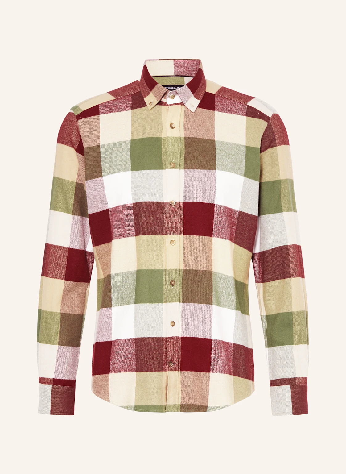 STROKESMAN'S Flanellhemd Regular Fit