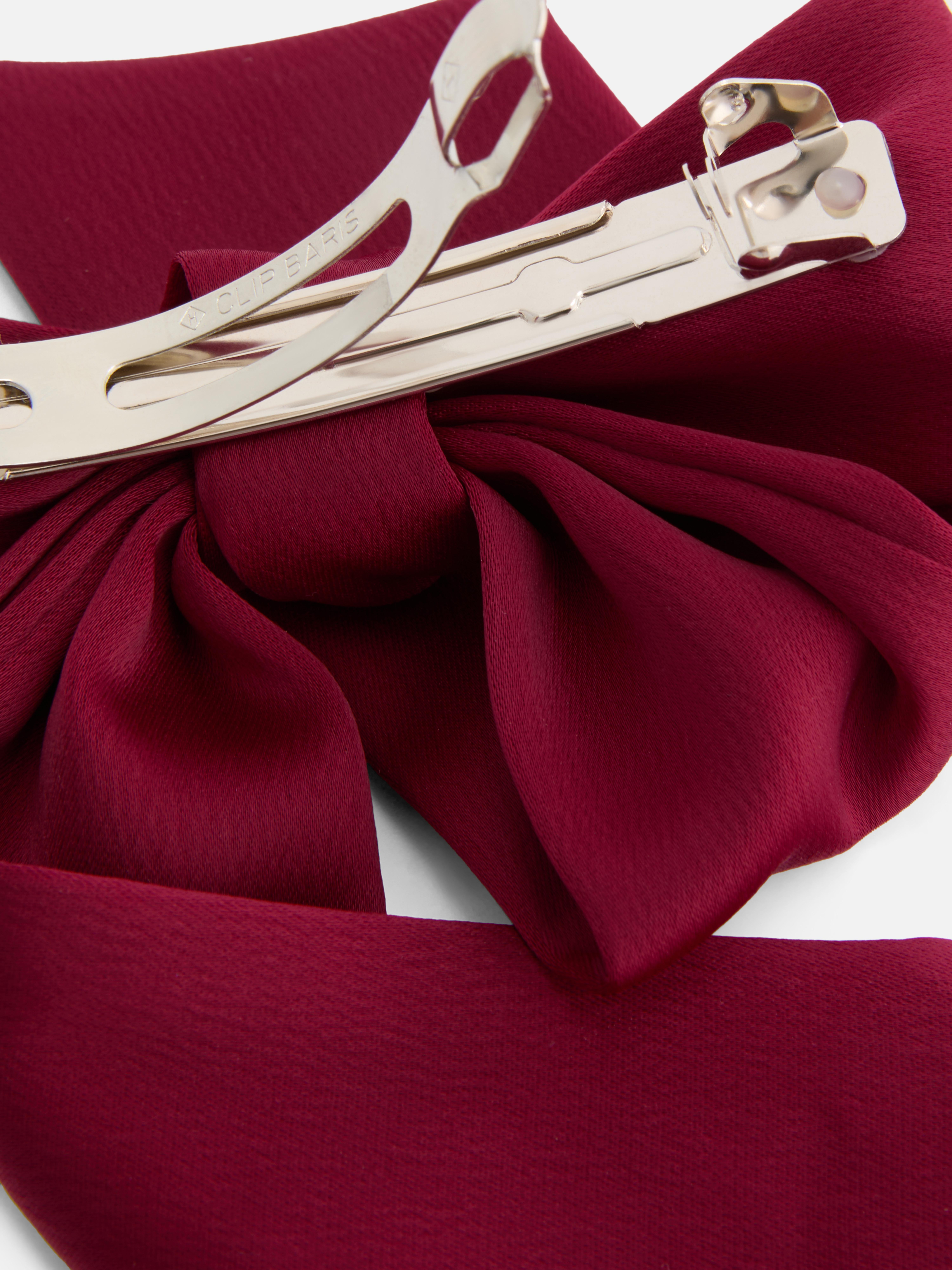 1pk Short Bow Hair Clip