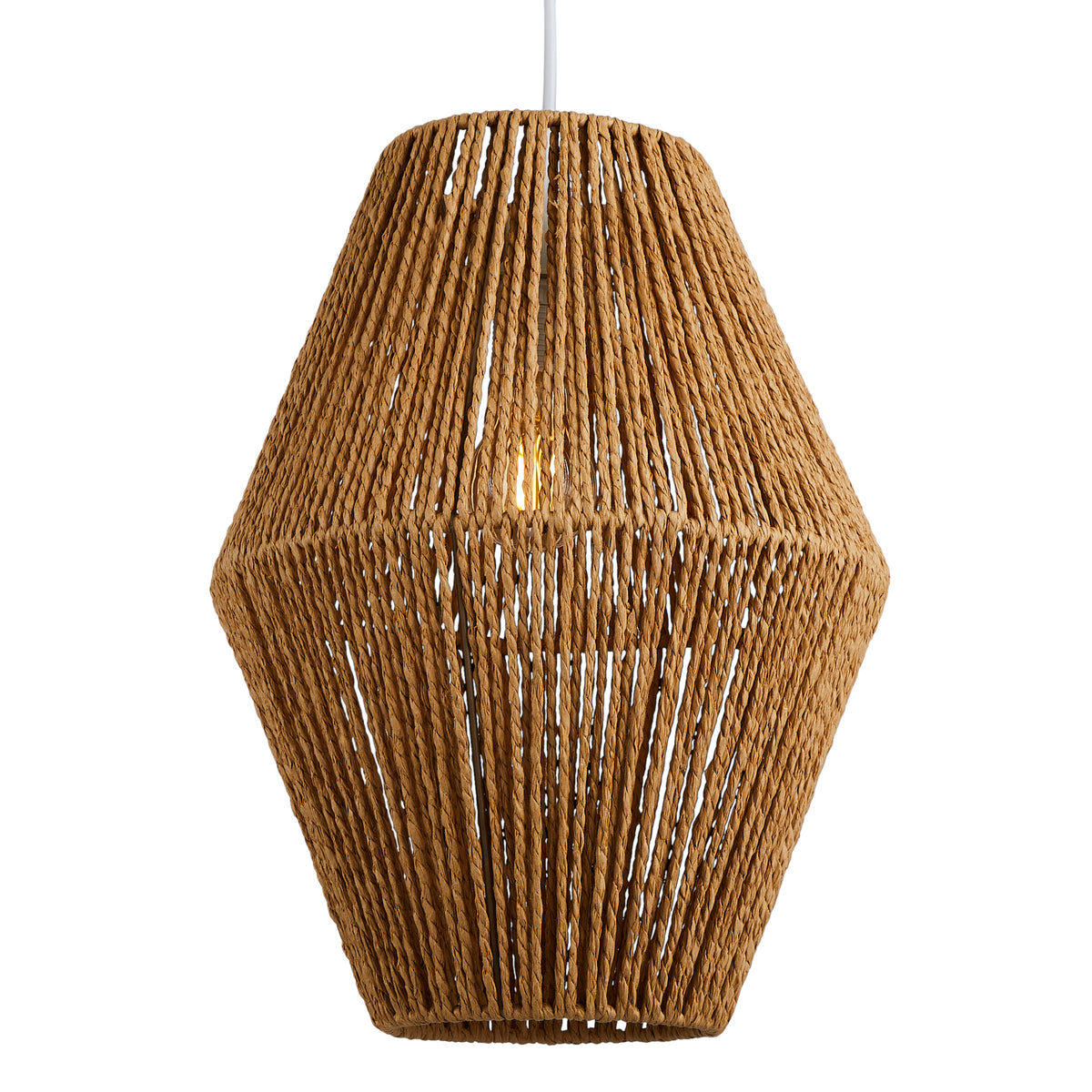 Lighto | Hanglamp Rotan Naturel Ø30 cm | Raffi