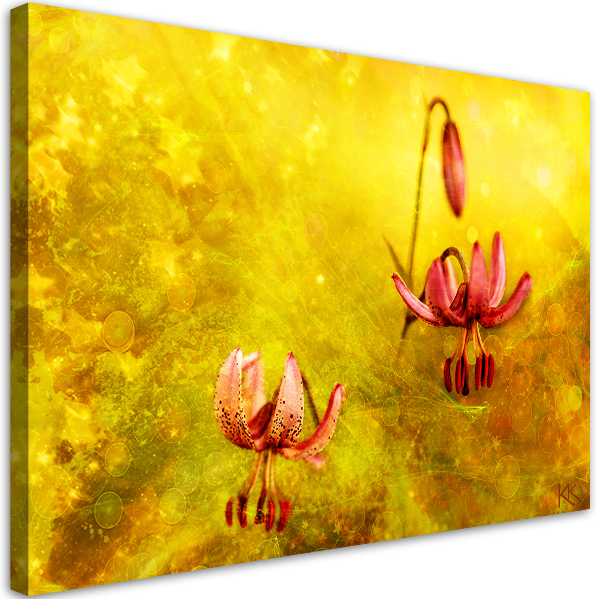 Feeby Obraz na płótnie, Zwiędłe tulipany kwiaty 60x40