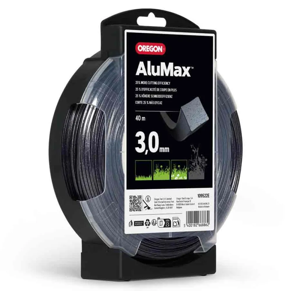 Oregon 109522E Nylium 3.0 mm x 40 m Trimmer Line