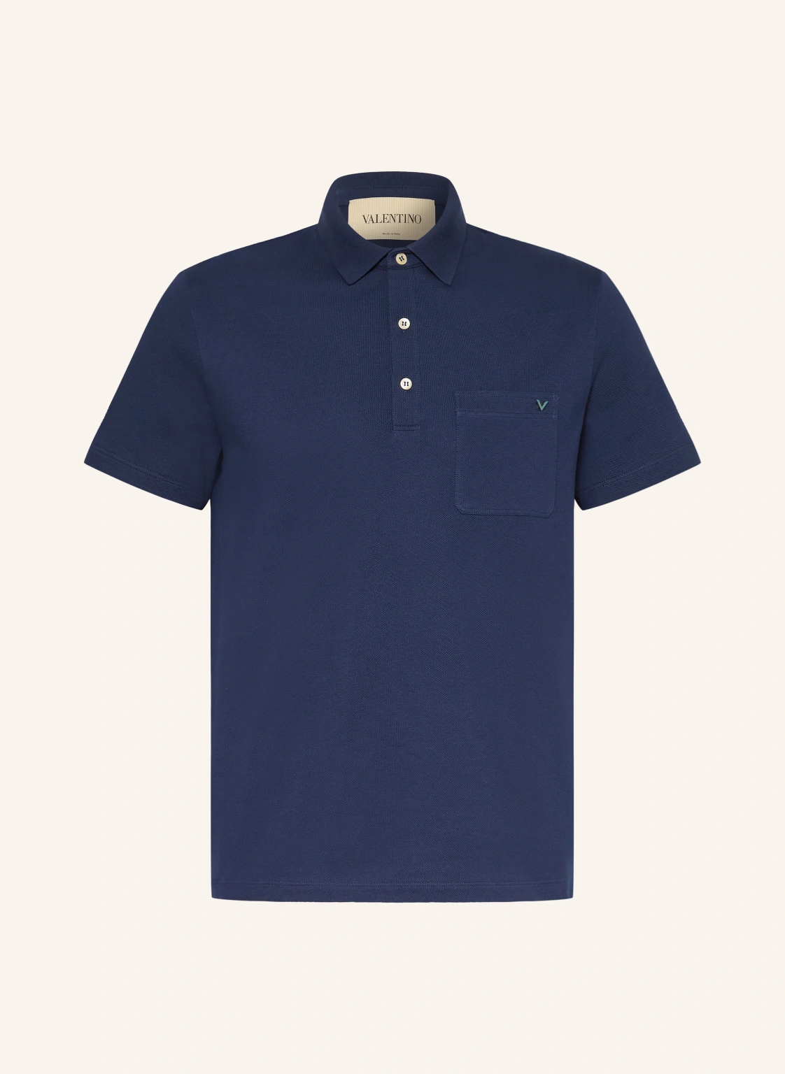 VALENTINO Piqué-Poloshirt VGOLD