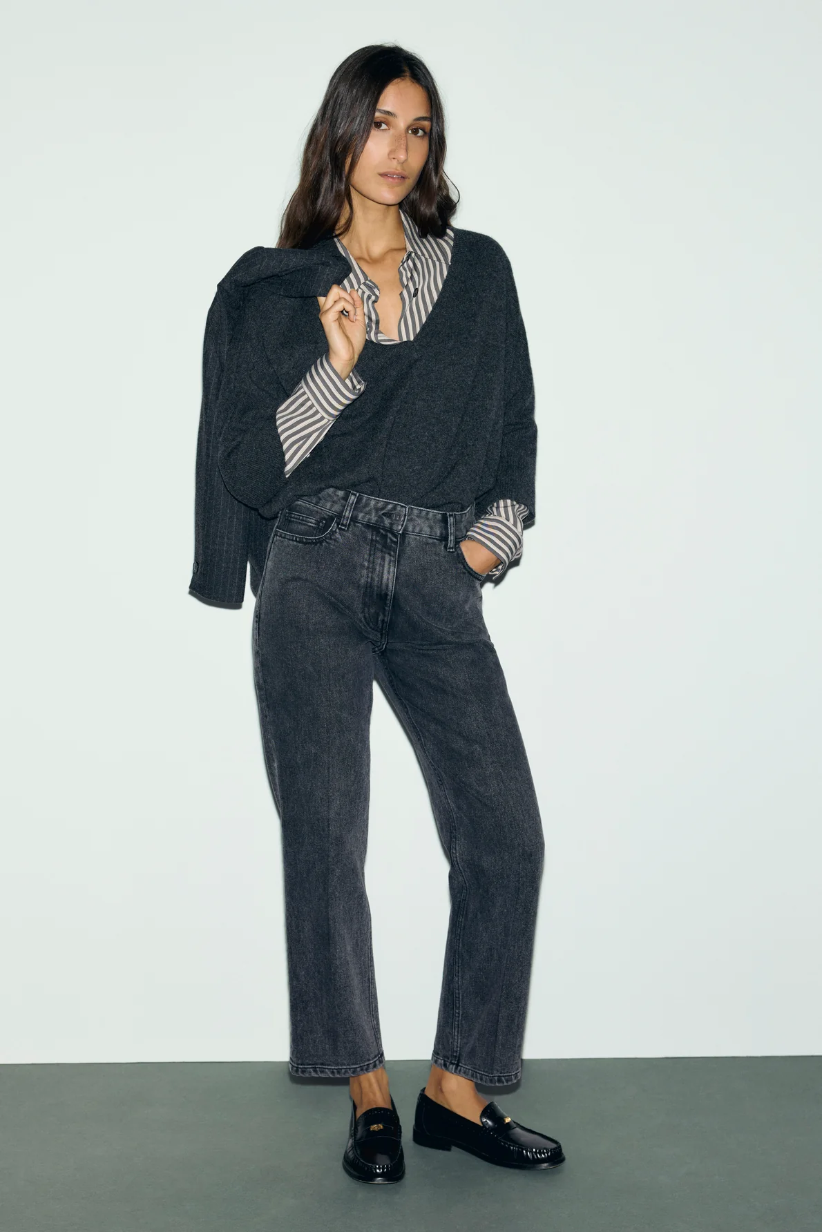 Pull V ample en cachemire - RESA