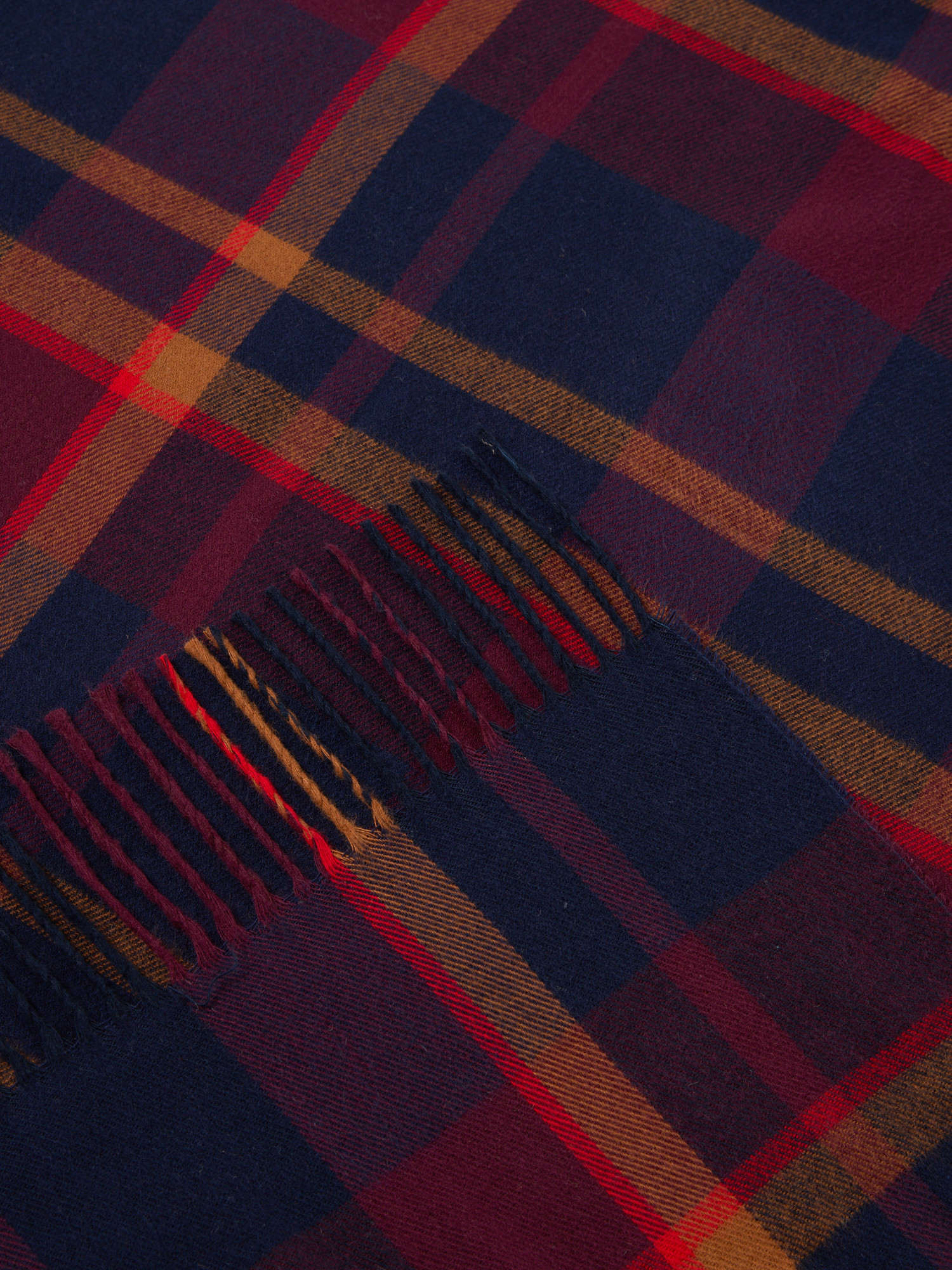 Plaid motivo check Made in Italy