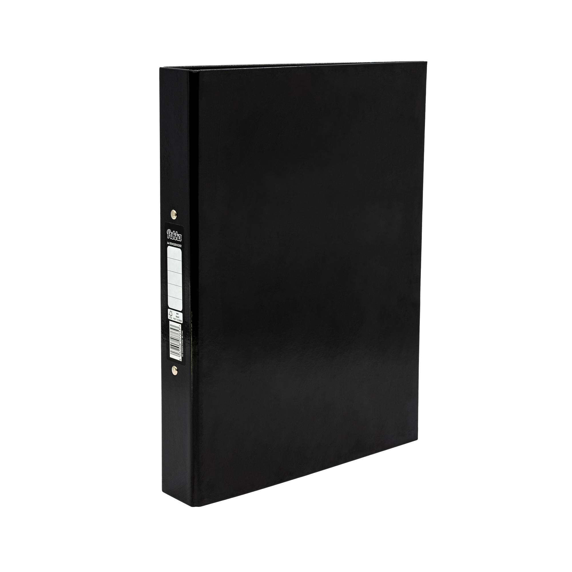 Pukka Black A4 Ringbinder