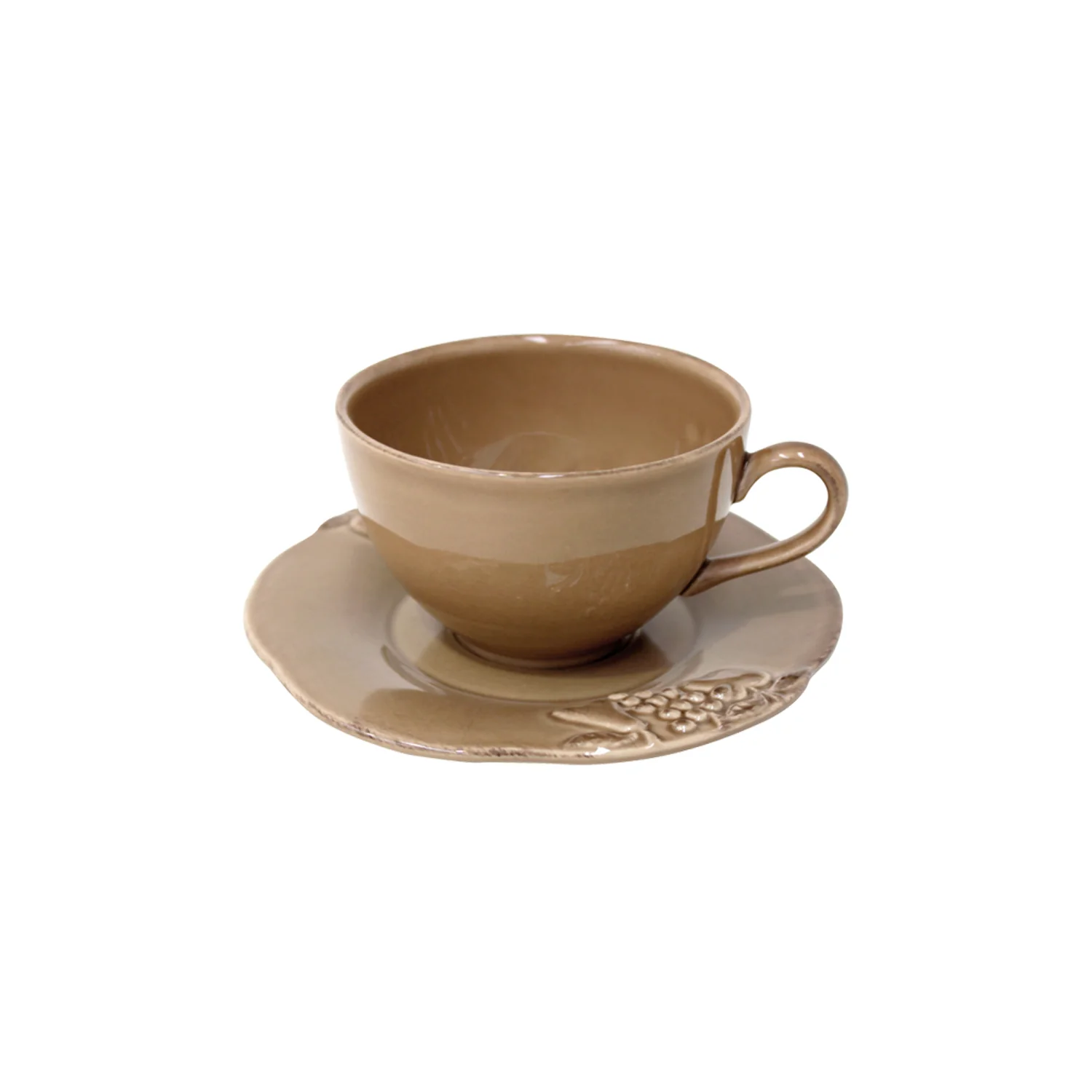 Tea Cup and Saucer Madeira Harvest, Casafina by COSTA NOVA