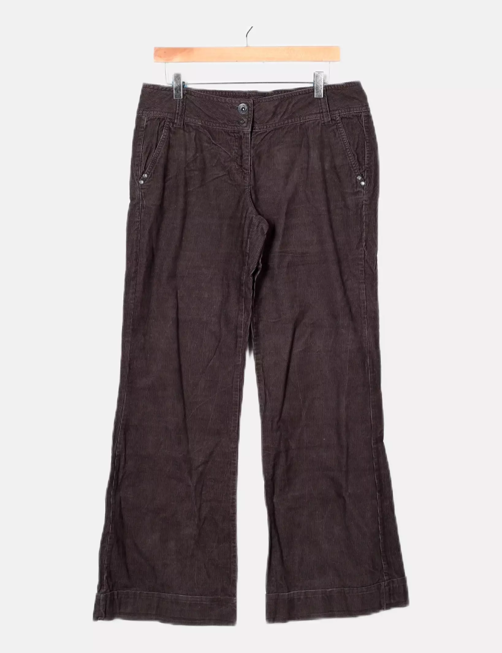 Camaïeu slacks wide-leg Corduroy