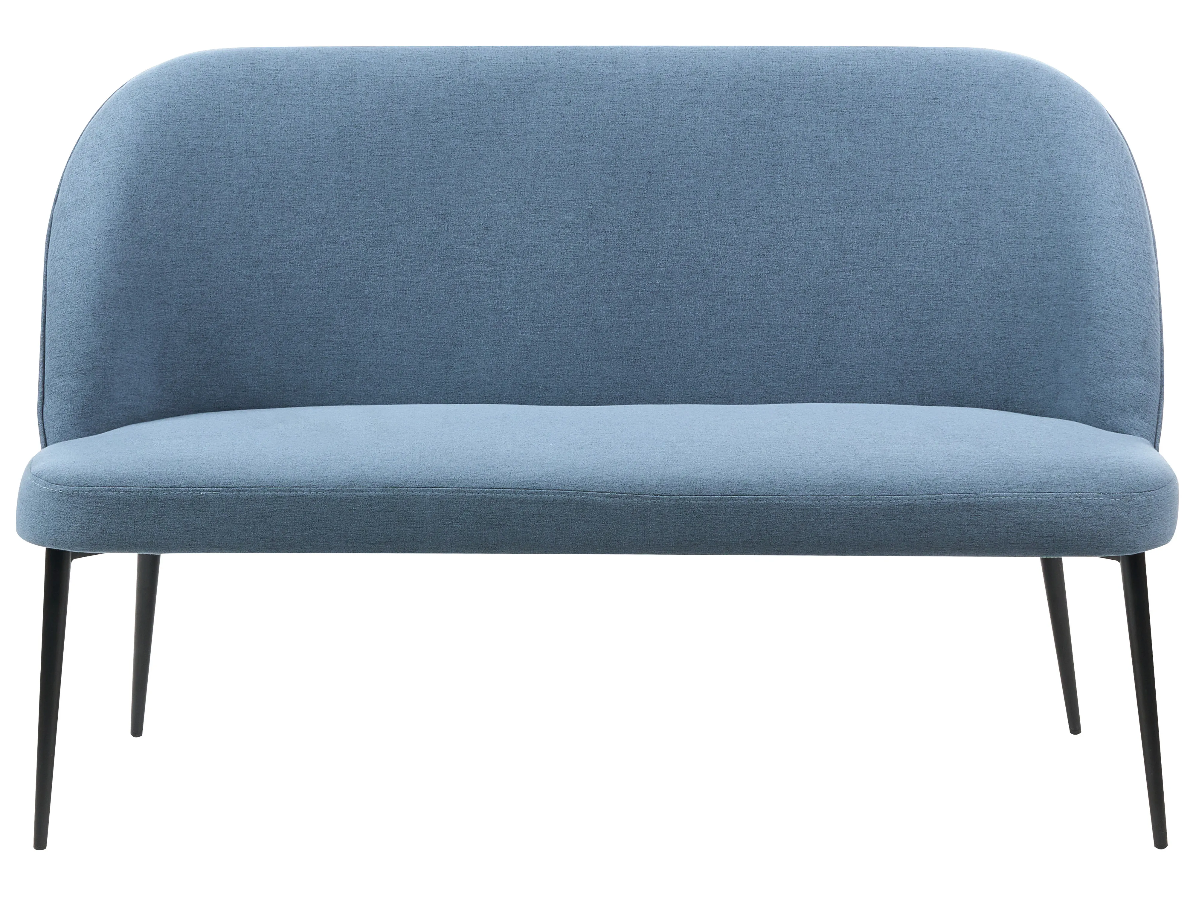 Dining Bench 2 Seater OSBY Fabric Blue