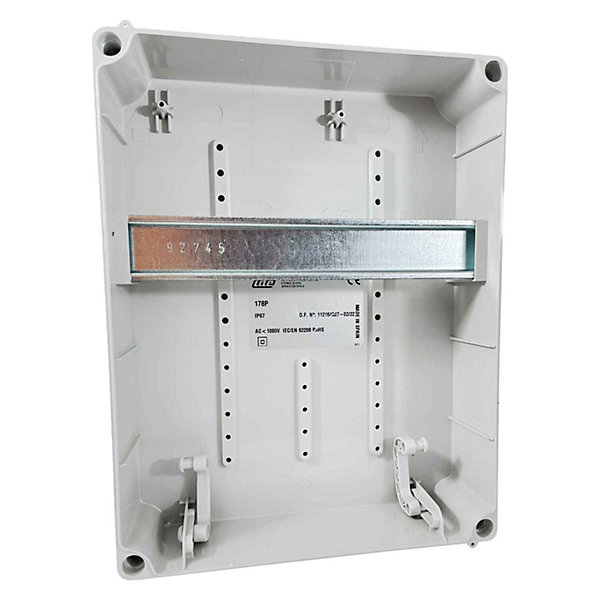 178p - Coffret étanche Ip67 Pour Prise - 1 Rangée De 9 Modules - Ide Pryma