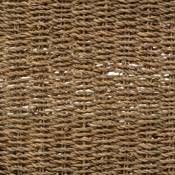 Koszyk na drzwi szafki, z trawy morskiej, 28 x 69 cm