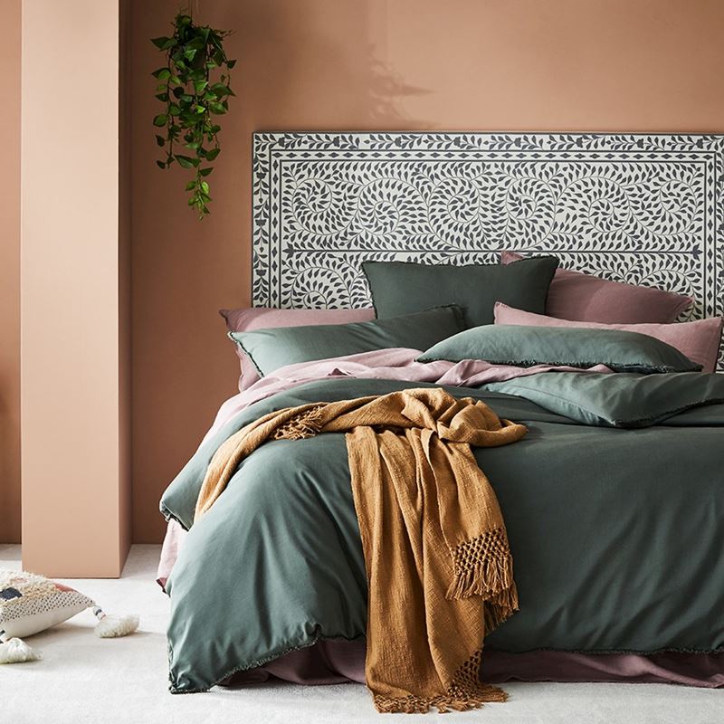 Bamboo Linen Cypress Pillowcase