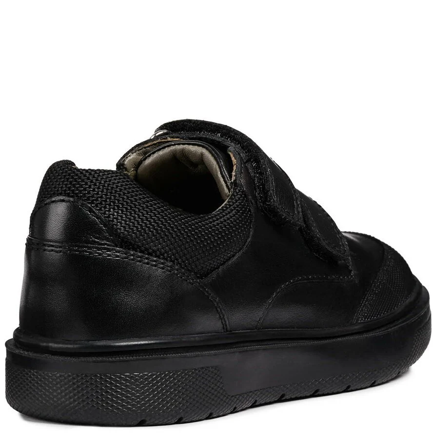 Geox J Riddock B. F Touch Fastening Junior School Shoes