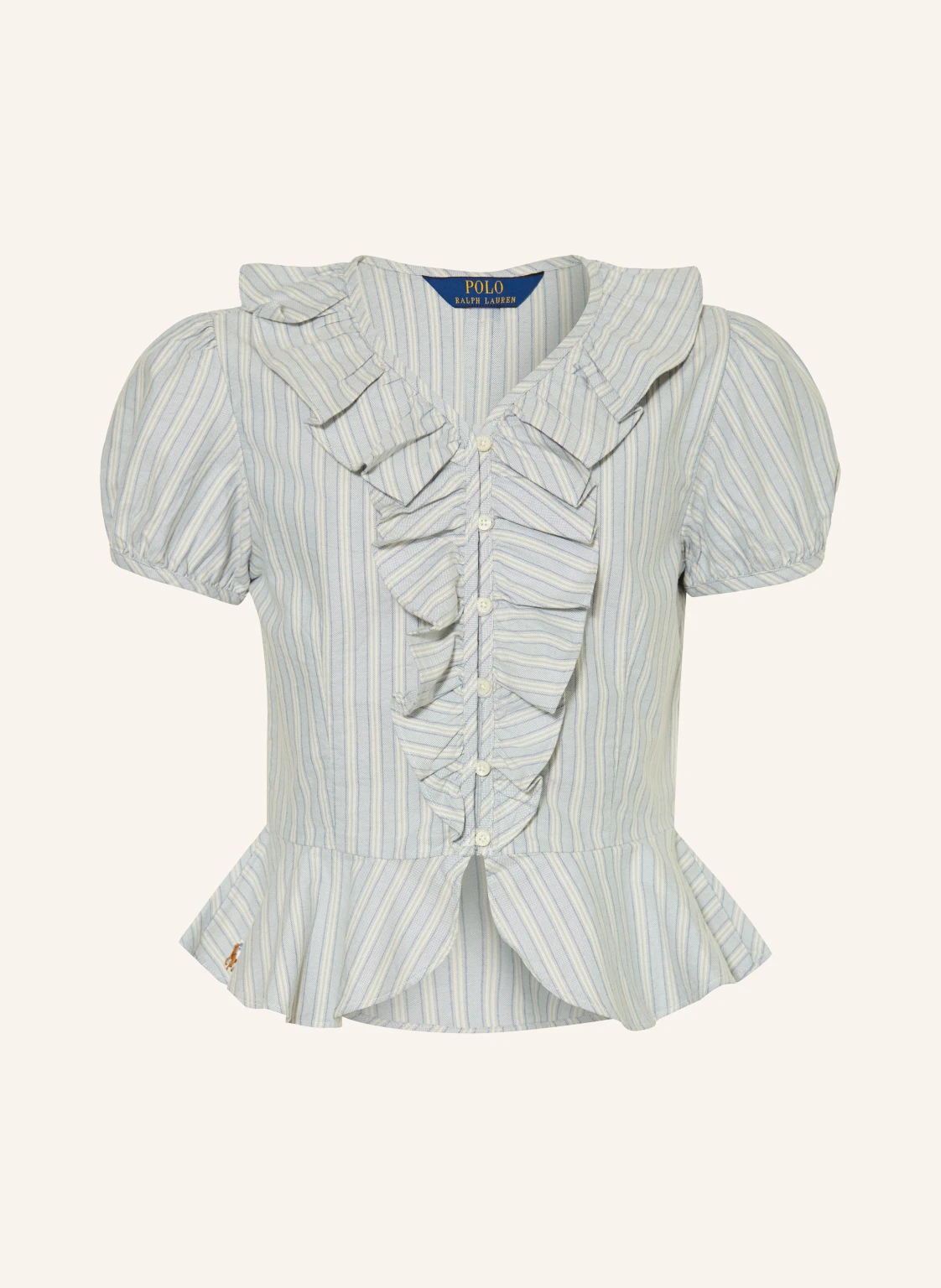 POLO RALPH LAUREN Bluse mit Rüschen