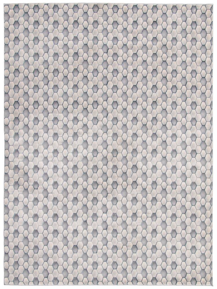 ECARPET London Indoor Area Rug, Grey, Assorted Sizes