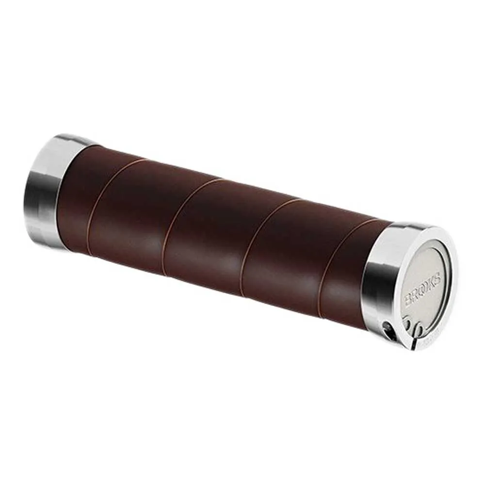 Brooks England Slender Leather grips