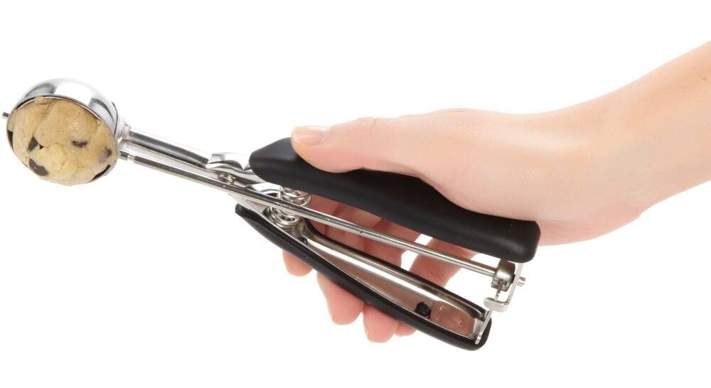 OXO Good Grips Medium Stainless Steel Cookie Dough Scoop, 2.75-in