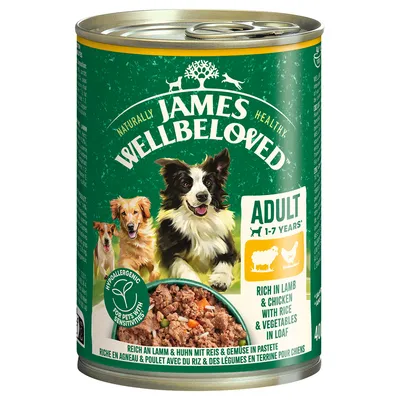 James Wellbeloved Adult Dog Hypoallergenic Lamb & Chicken in Pâté